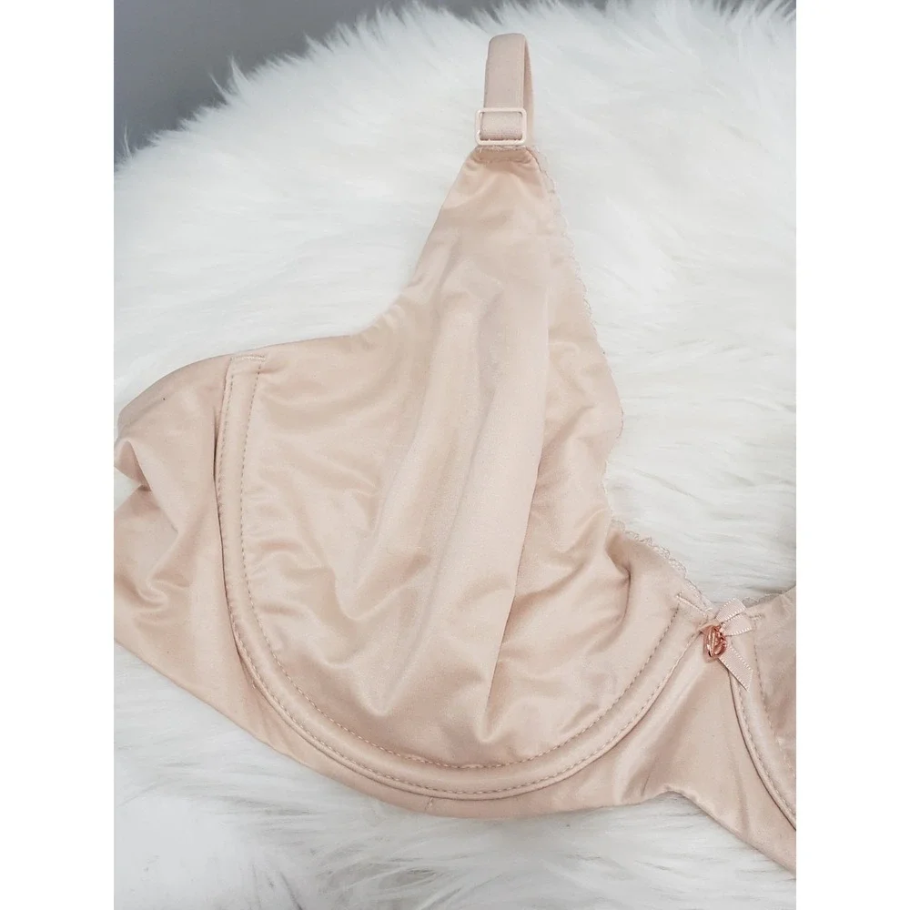 NEW 36C Victoria's Secret Body by Victoria Invisible Lift Minimizer Bra BEIGE
